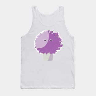 Dahlia plant sticker Tank Top